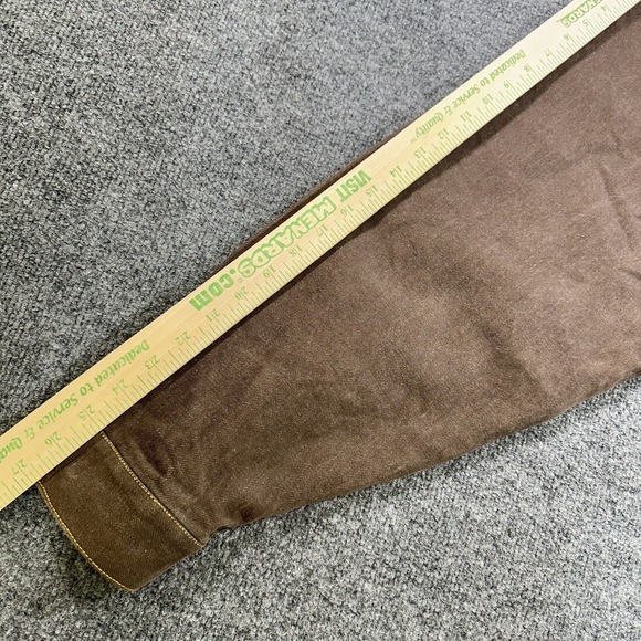 VTG DISS JEANS Jacket Men's L Brown Oversize Baggy Denim Hip Hop Streetwear 90s - Picture 6 of 12